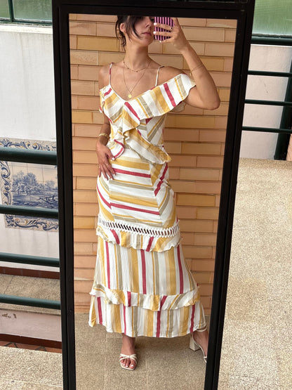 Vestido Maxi Colorido