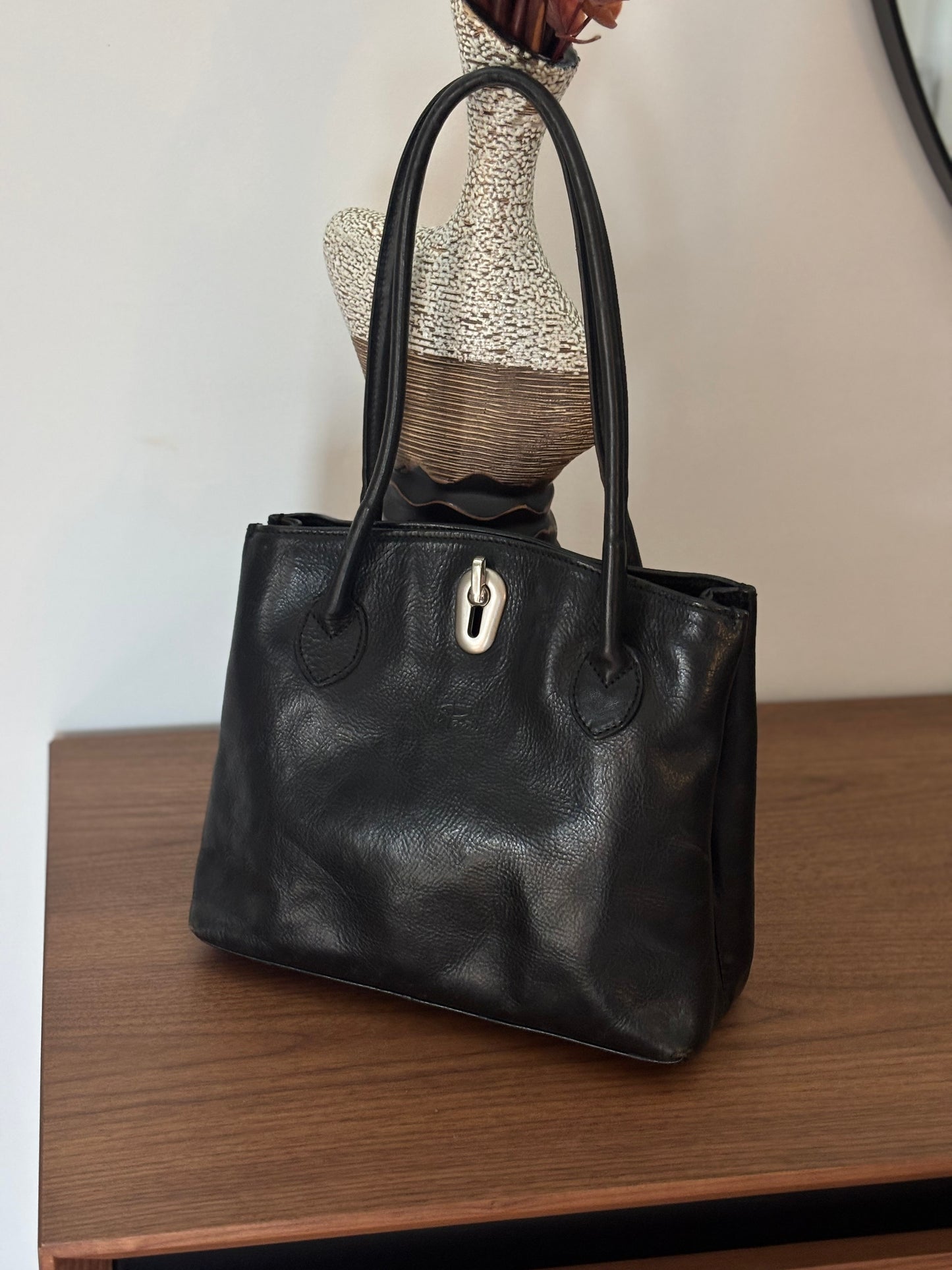 Leather Bag by I Ponti Ferenza