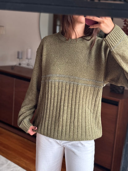 Malha Vintage Olive Green