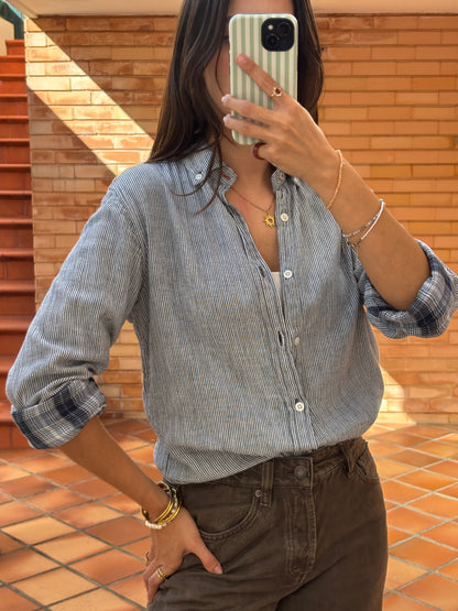 Camisa Riscas Throttleman