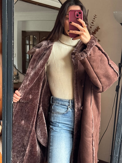 Casaco Suede Vintage Forrado