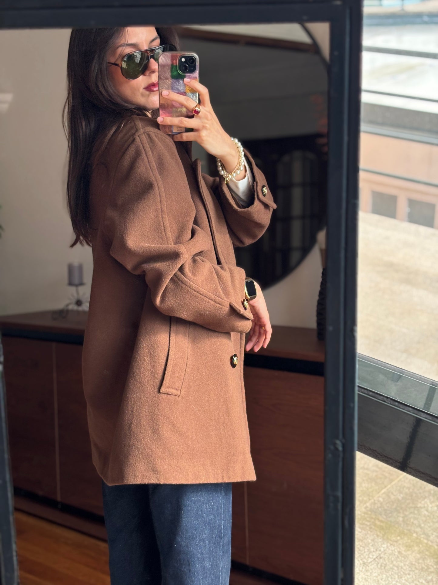 Brown Wool Coat