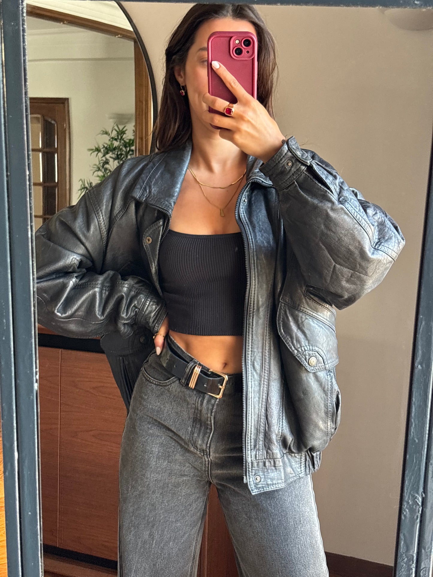 Vintage Leather Jacket