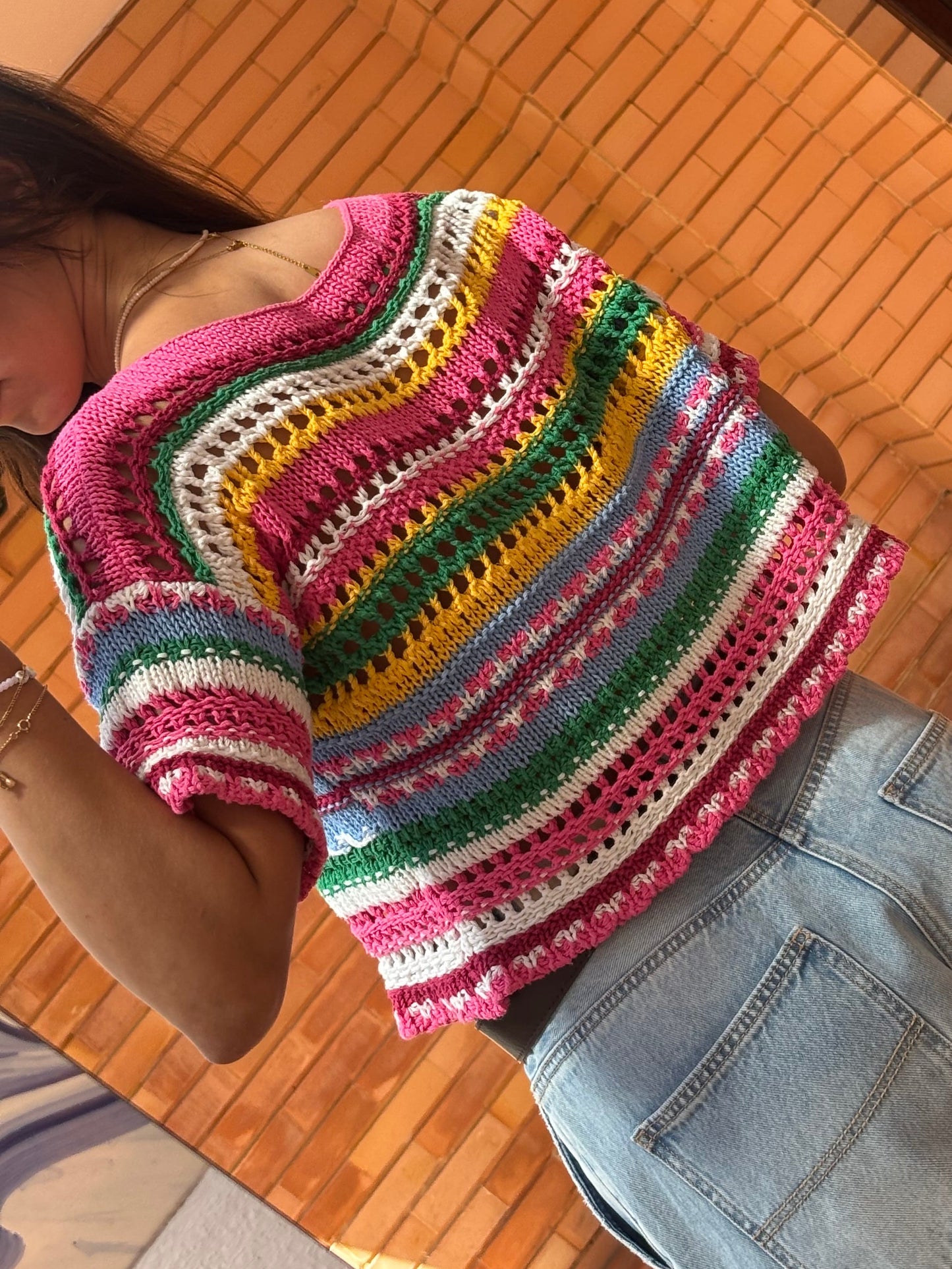Top Tricot Multicolor
