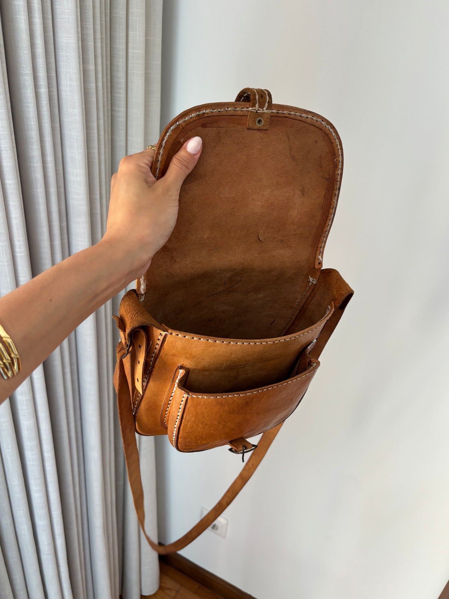 Mala Vintage Camel