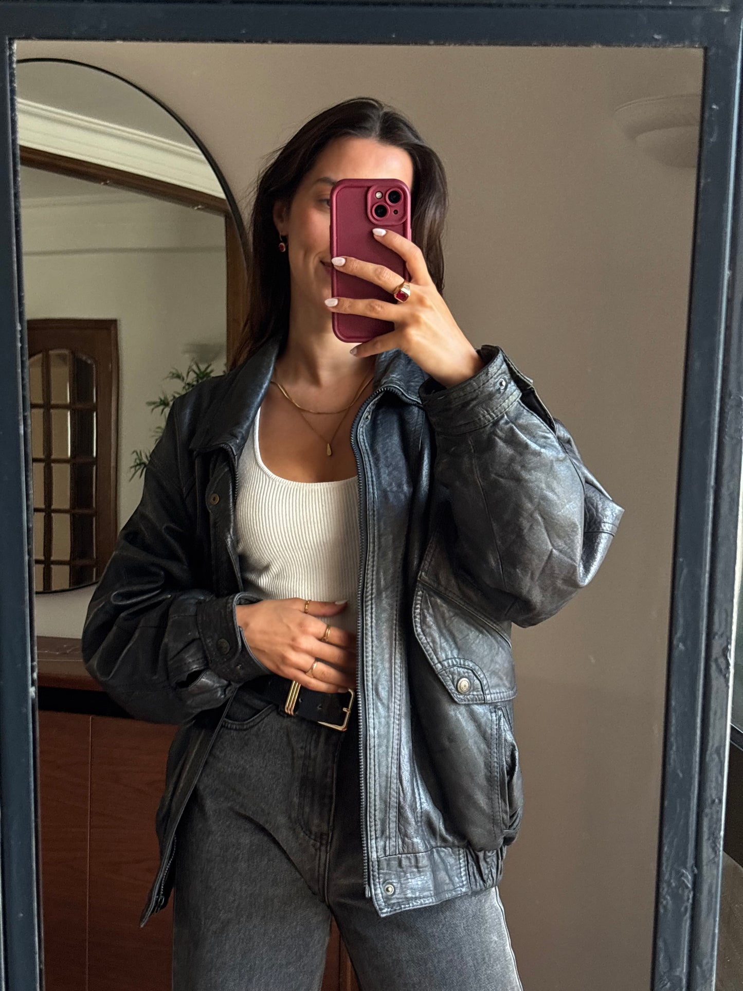 Vintage Leather Jacket