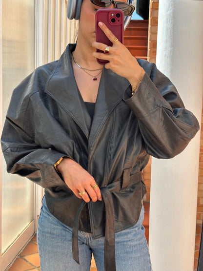 Faux Leather Jacket
