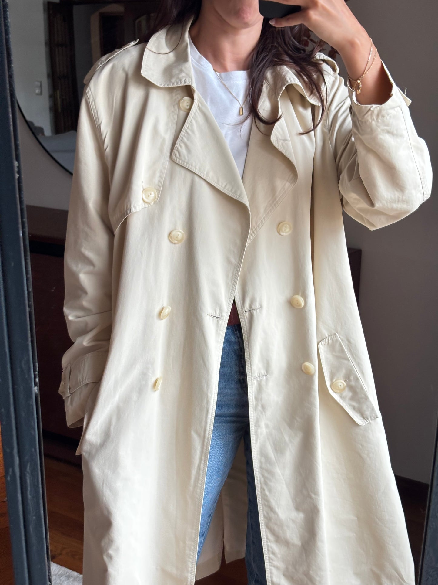 Trench Coat Vintage Paris