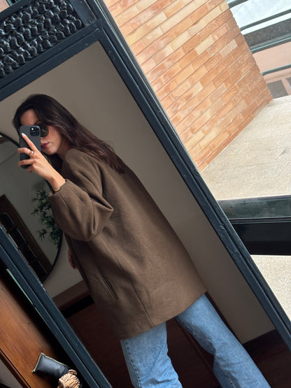 Casaco Vintage Daniel Elise Lã, Alpaca e Angorá