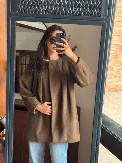 Casaco Vintage Daniel Elise Lã, Alpaca e Angorá