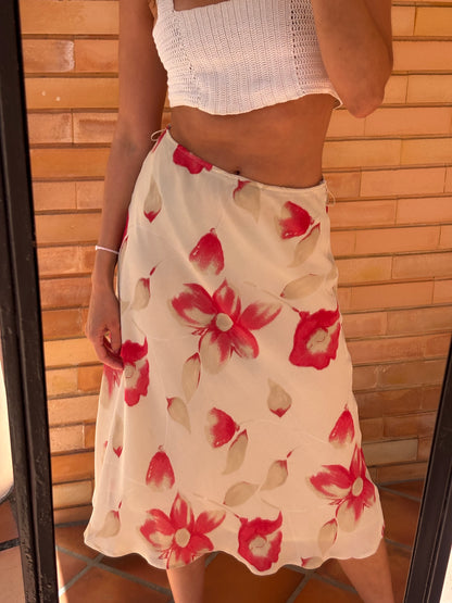 Saia Midi Floral Vintage
