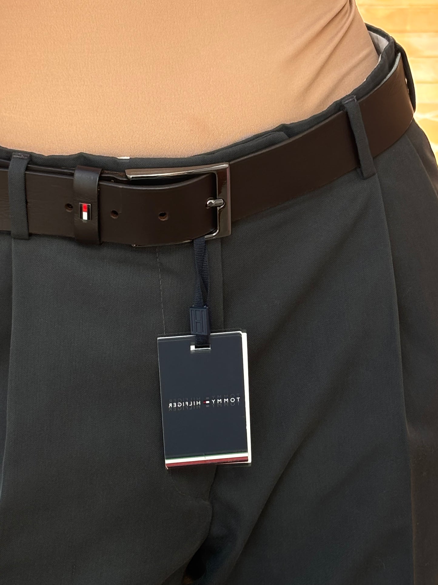 Cinto Tommy Hilfiger Castanho