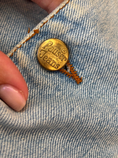 Colete Ganga Cintado Algodão Vintage