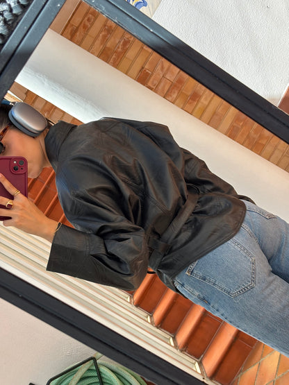 Faux Leather Jacket