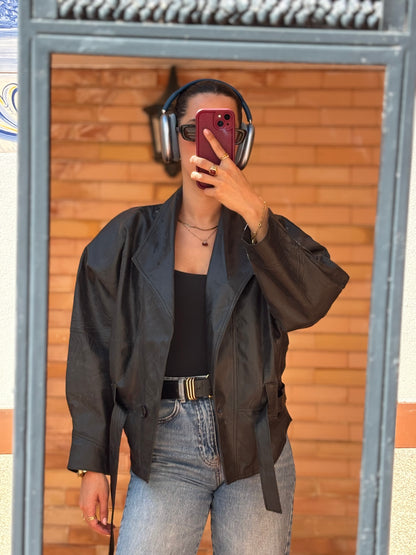 Faux Leather Jacket