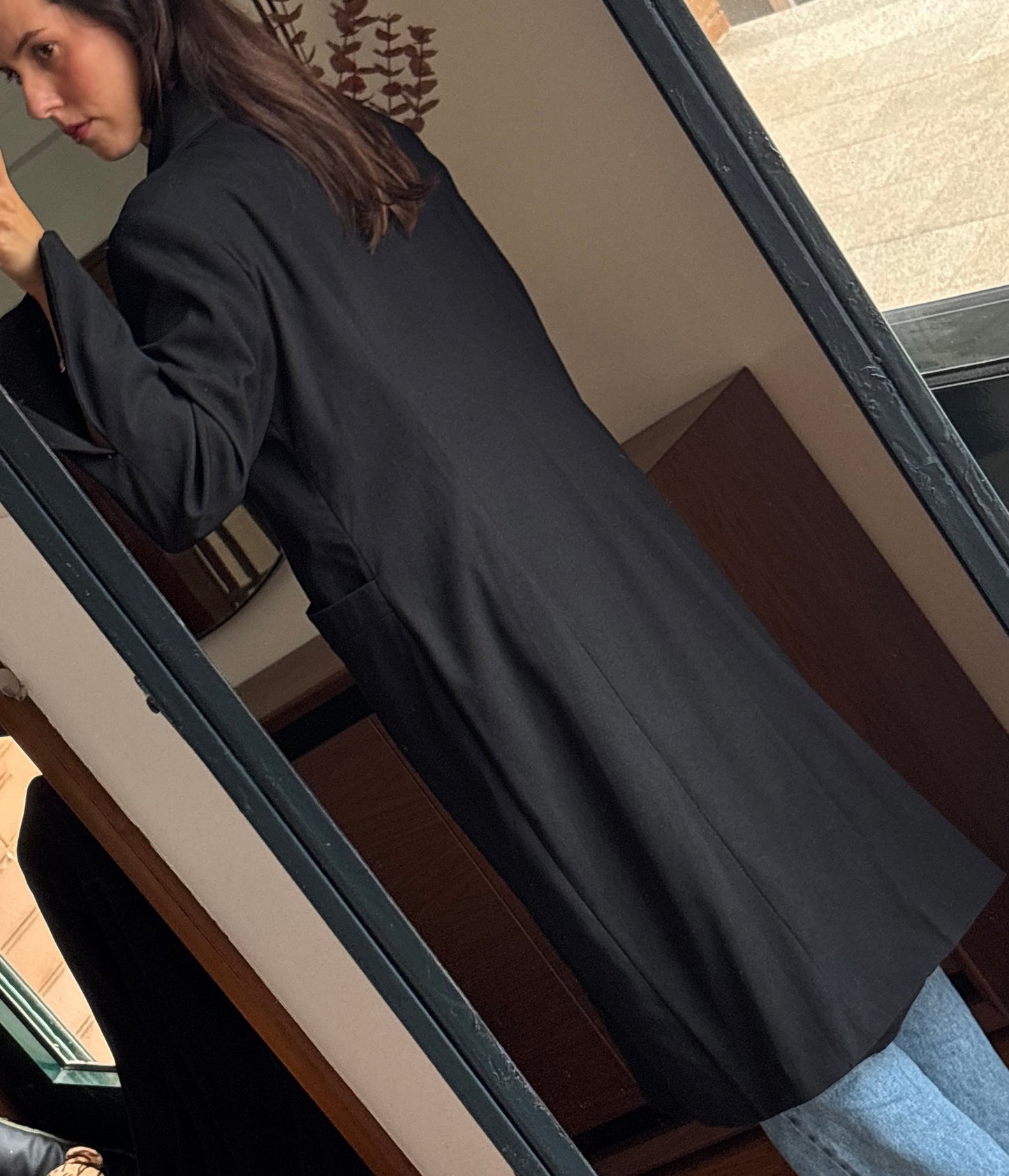 Casacão Preto Vintage