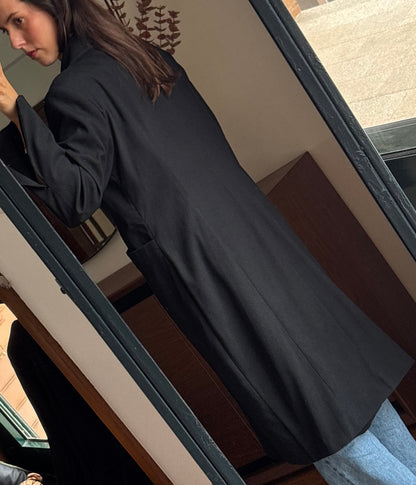 Casacão Preto Vintage