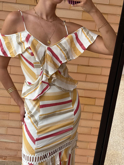 Vestido Maxi Colorido