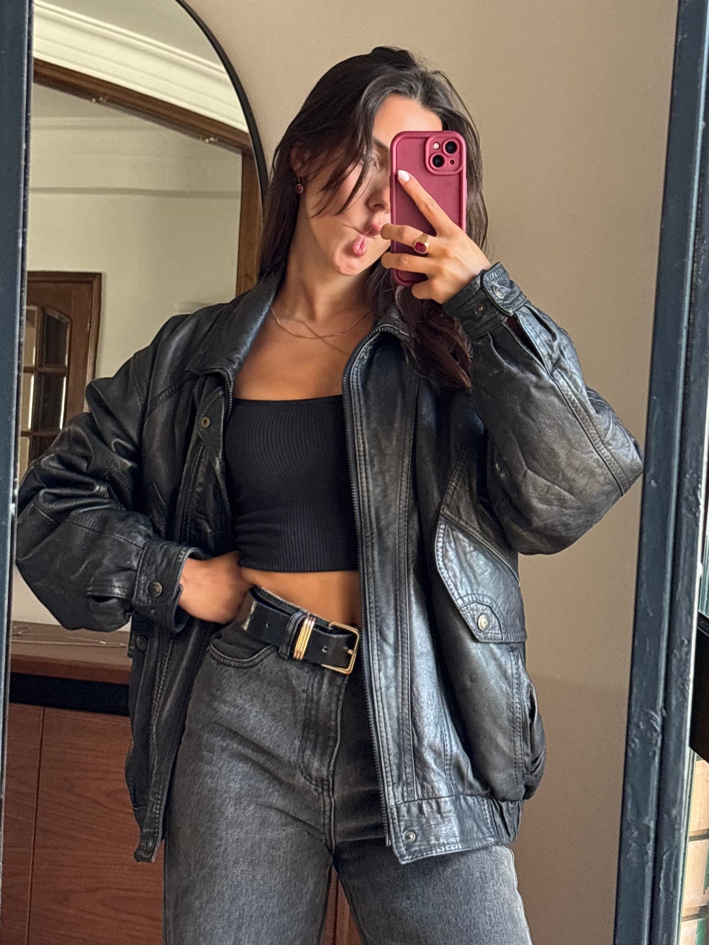 Vintage Leather Jacket