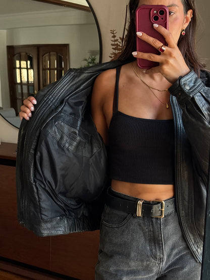 Vintage Leather Jacket