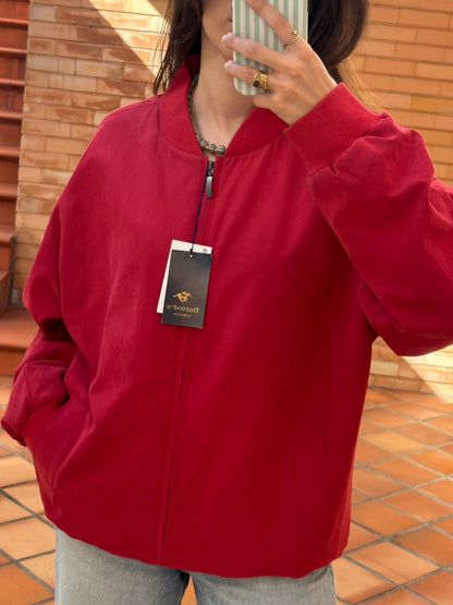 Bomber Vermelho Oversized