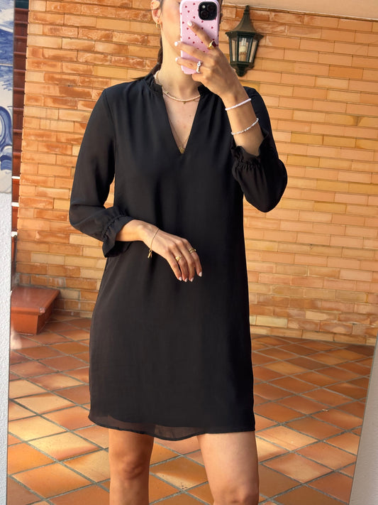 Vestido Preto Fluido