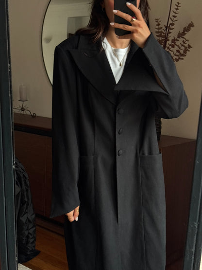 Casacão Preto Vintage