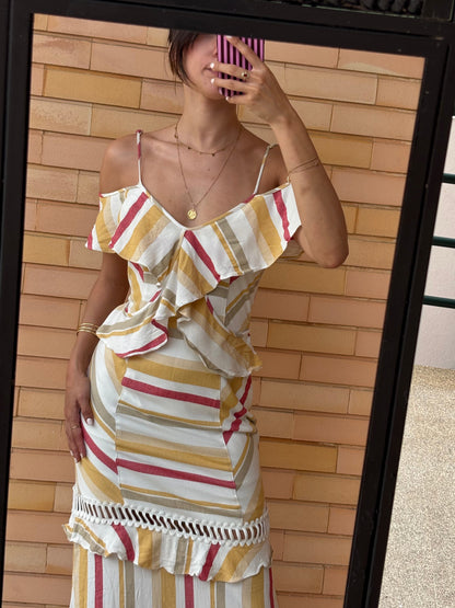 Vestido Maxi Colorido