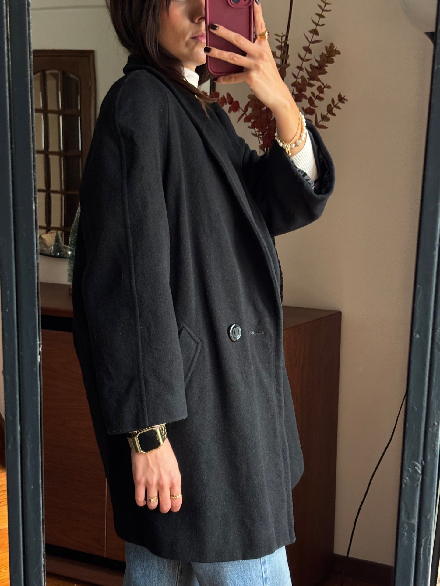 Casaco Cachemira e Lã