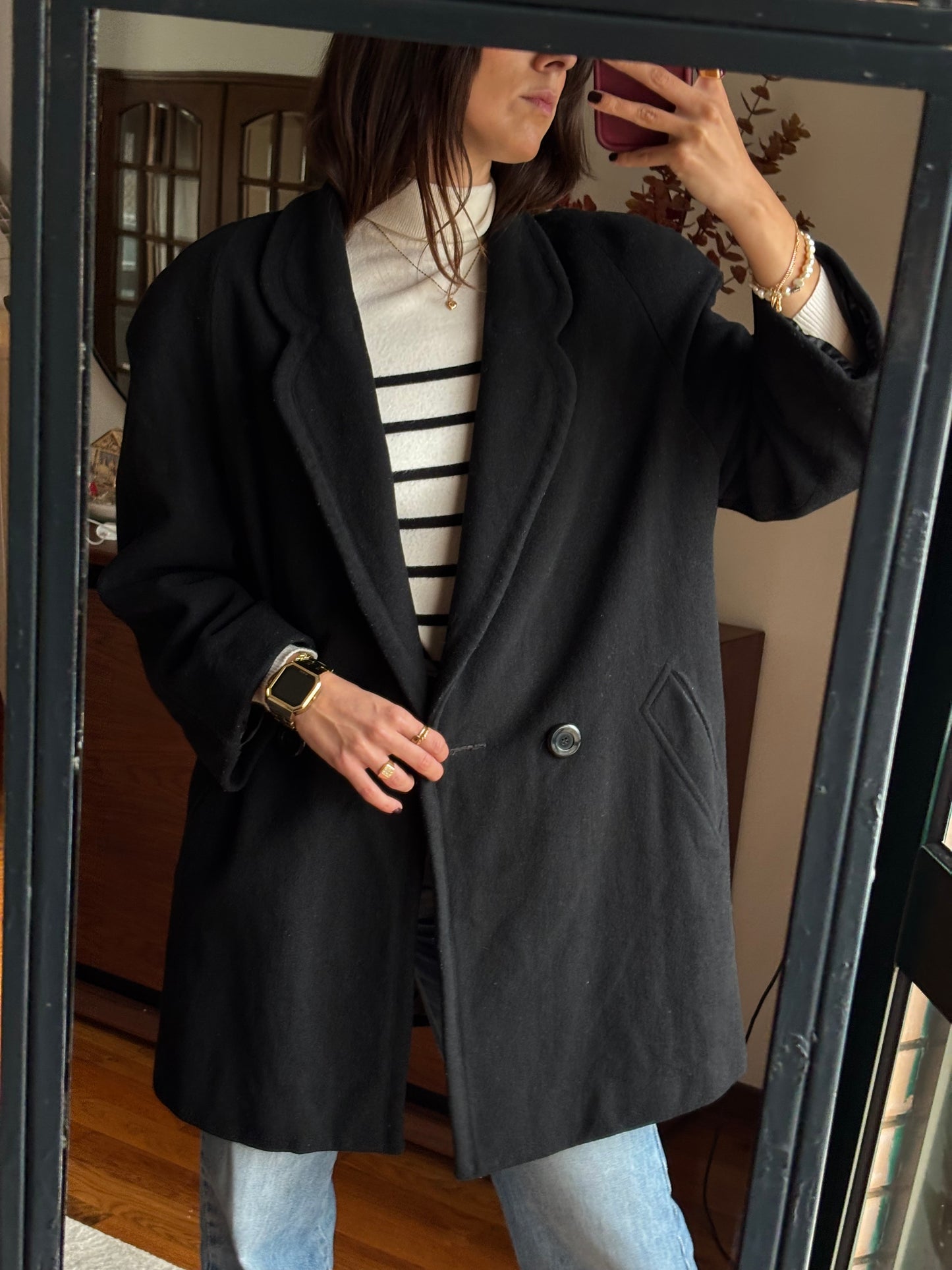 Casaco Cachemira e Lã