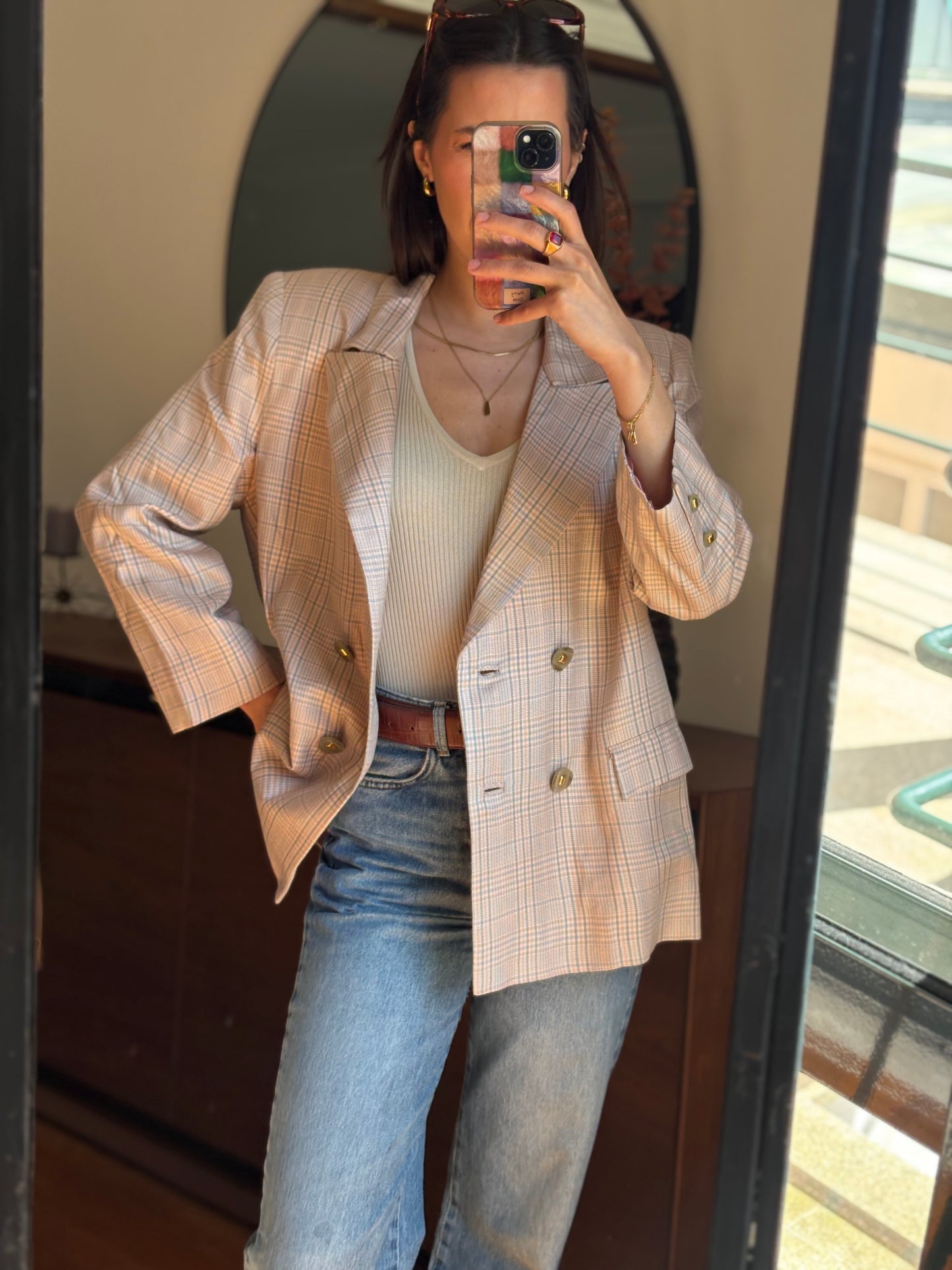 Pink Blazer