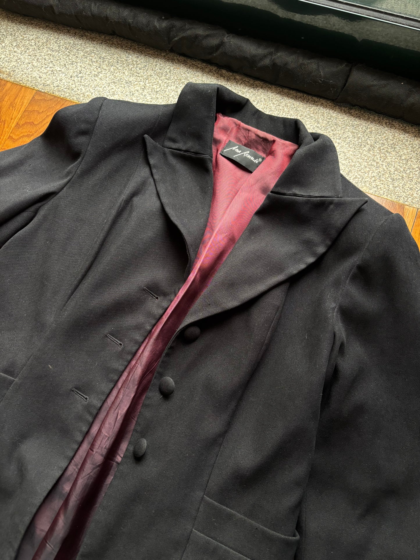 Casacão Preto Vintage