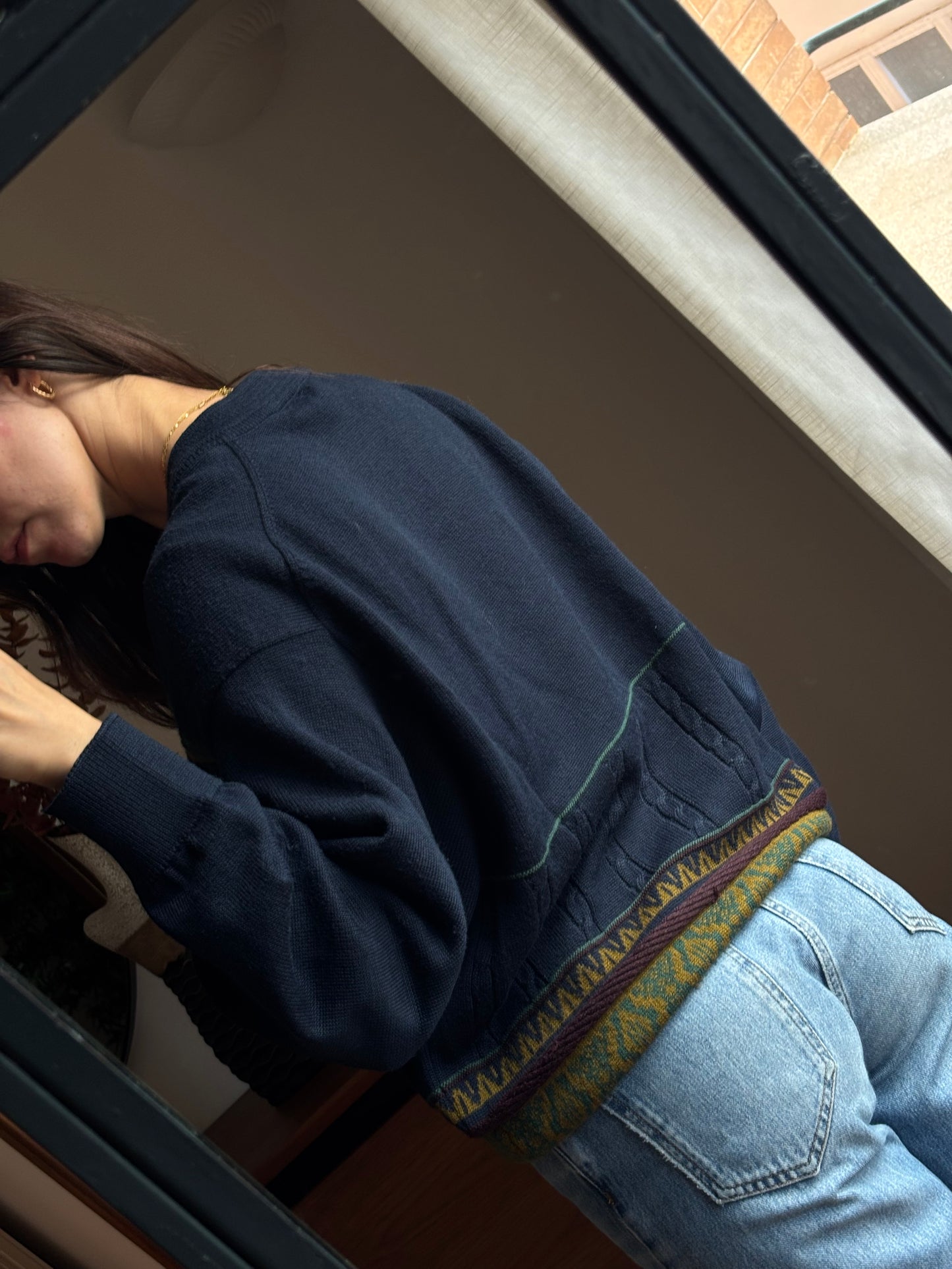 Cardigan Vintage Lã