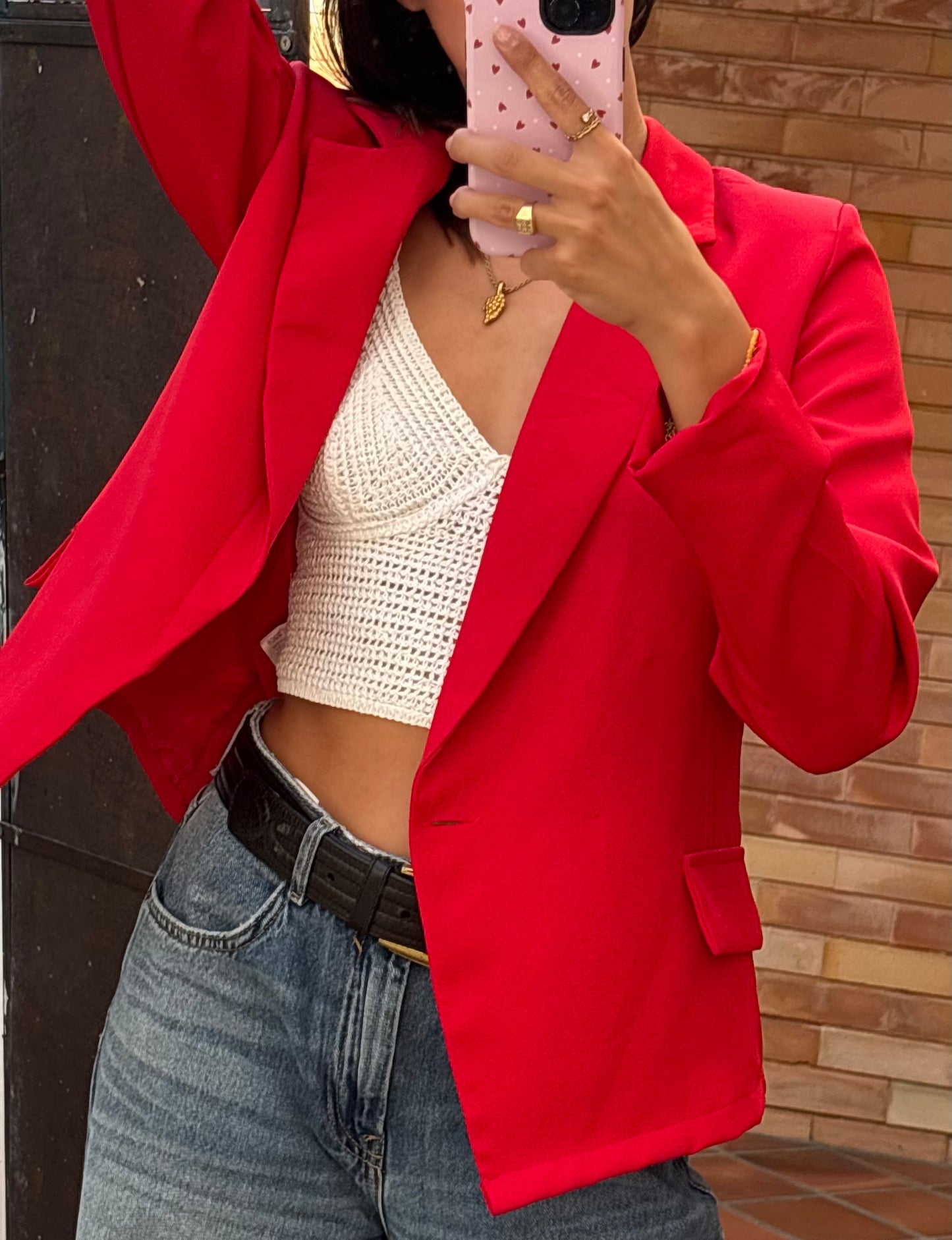 Blazer Vermelho