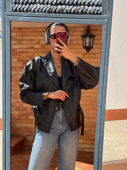 Faux Leather Jacket