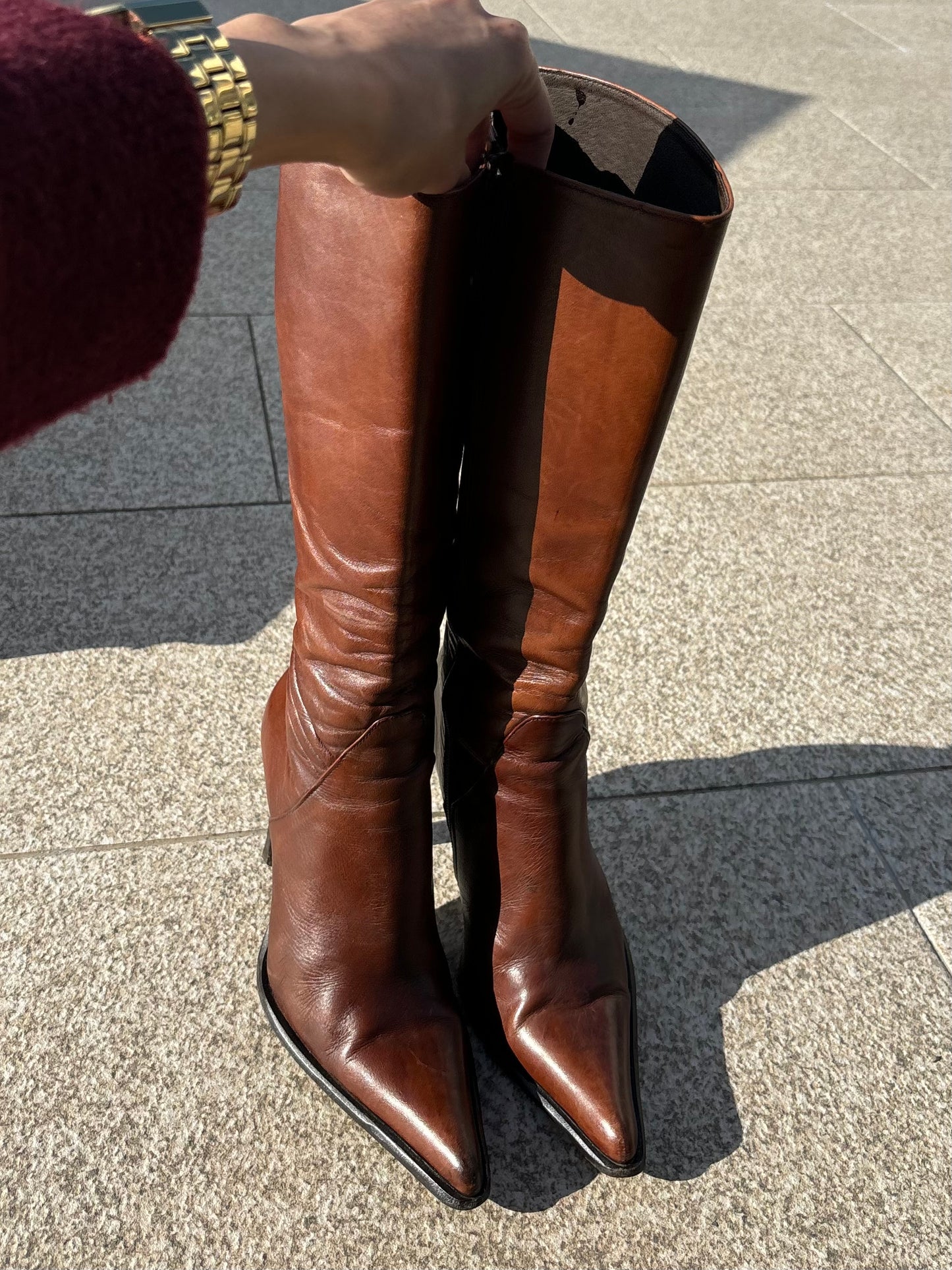 Leather Boots