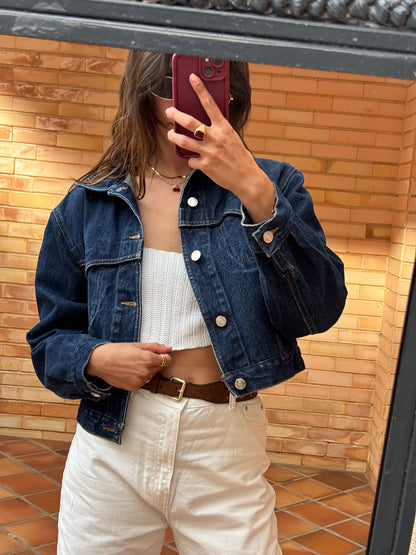 Cropped Vintage Denim