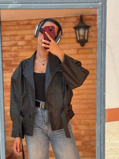 Faux Leather Jacket