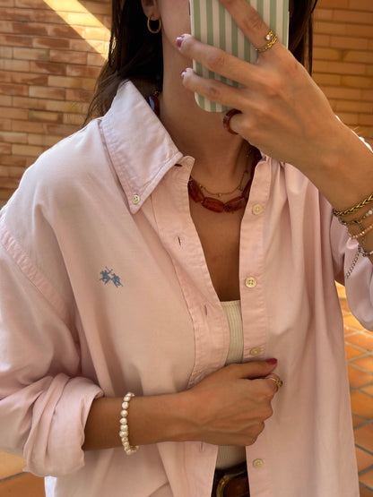 Camisa La Martina Rosa em Algodão