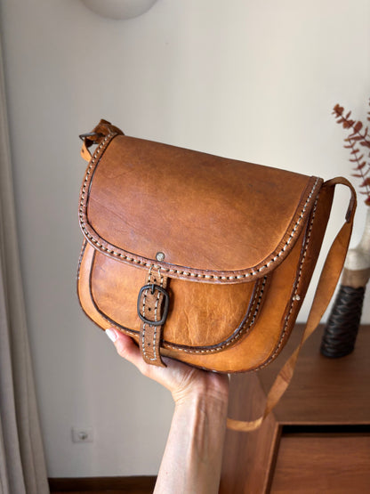 Mala Vintage Camel