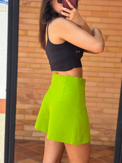Saia-Calção Verde Lima