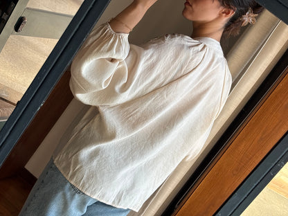 Blusa Mochy 100% Algodão com Missangas