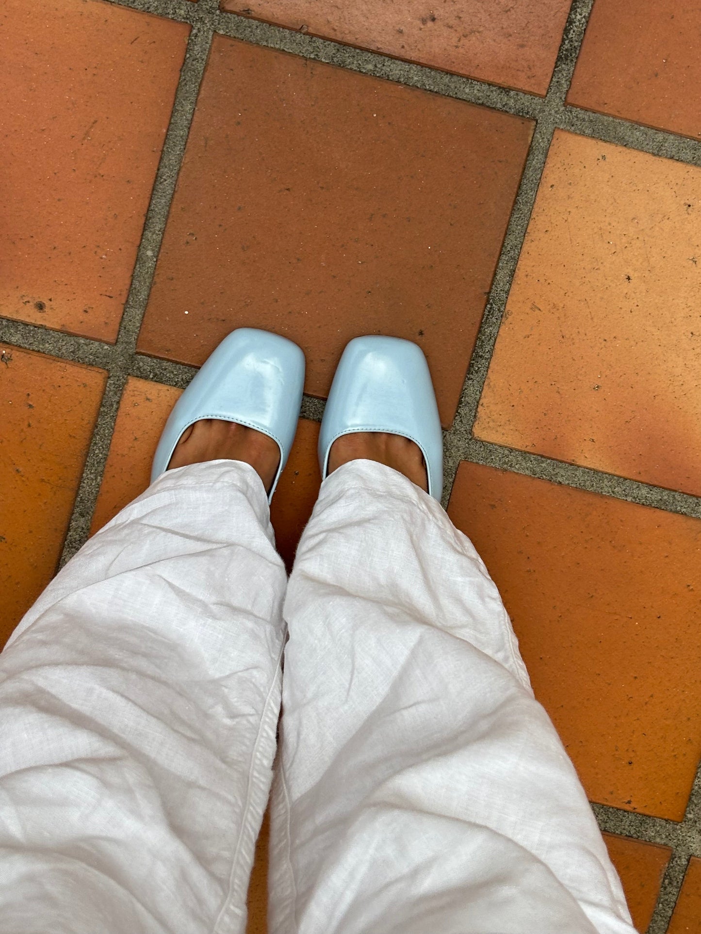 Sapatos Mary Jane Azul Bebé Duas Tiras