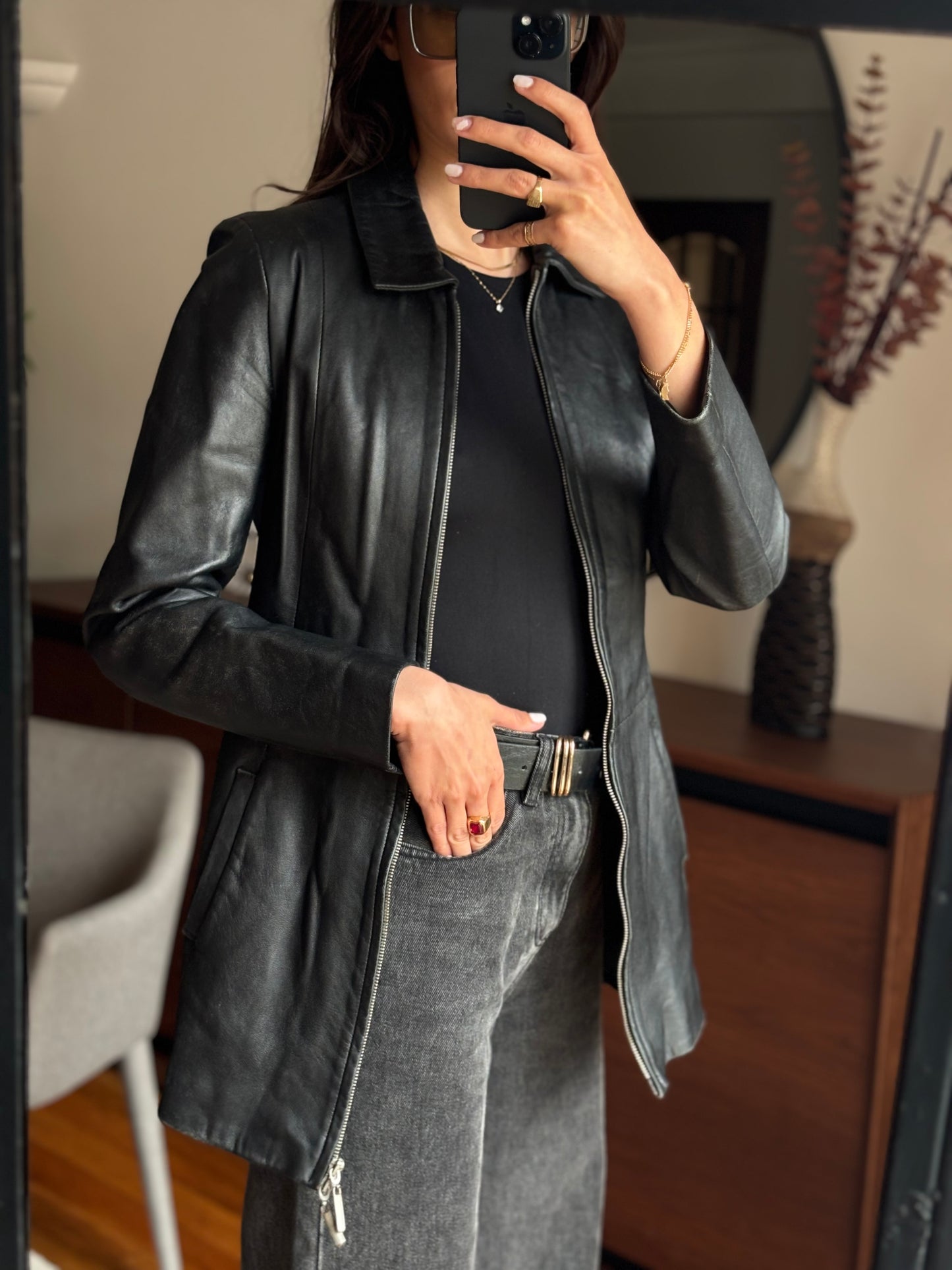 Black Leather Jacket