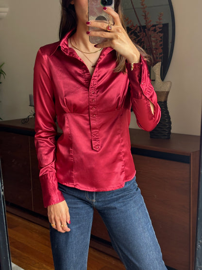 Camisa Acetinada