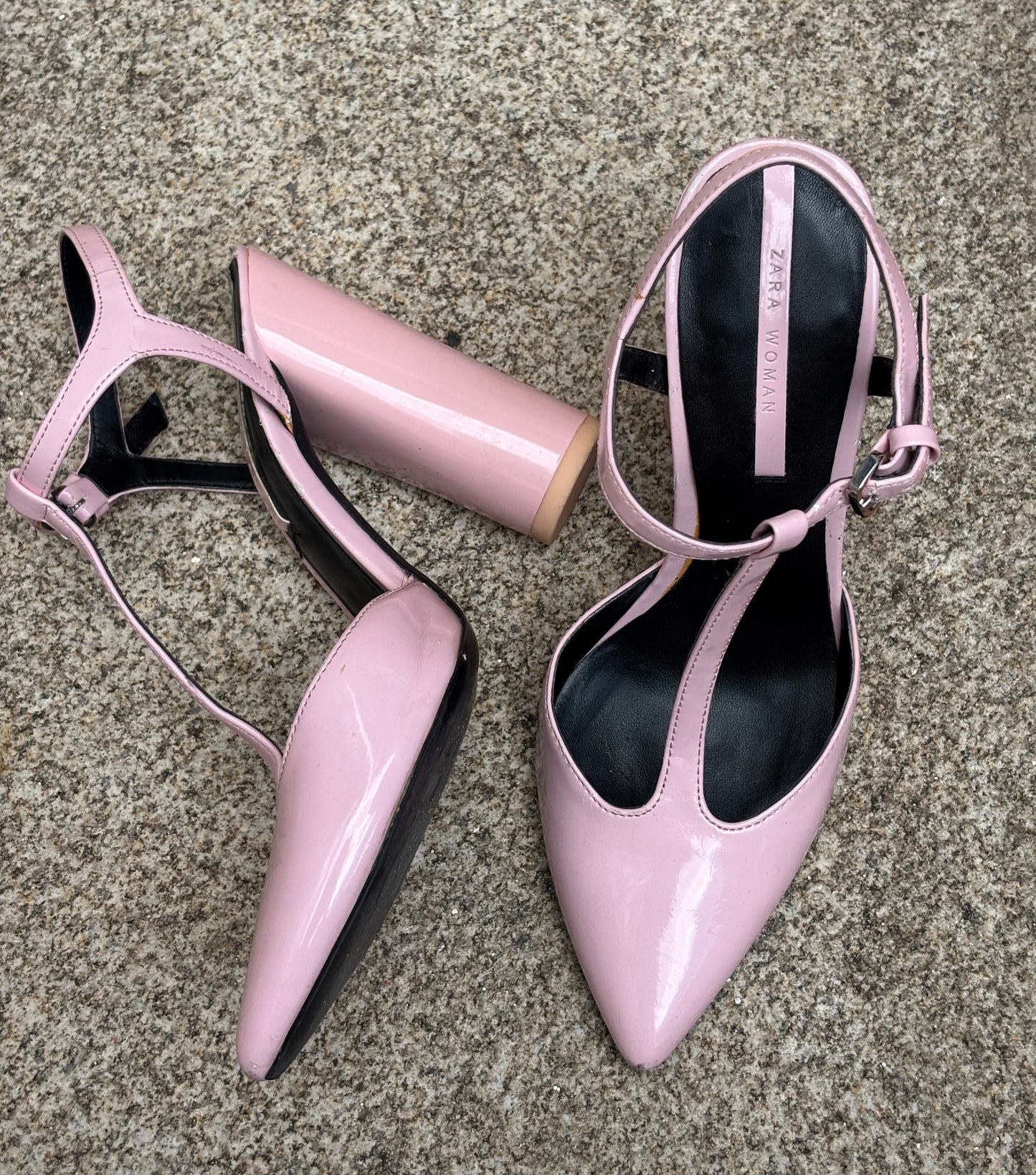 Scarpin Zara Rosa