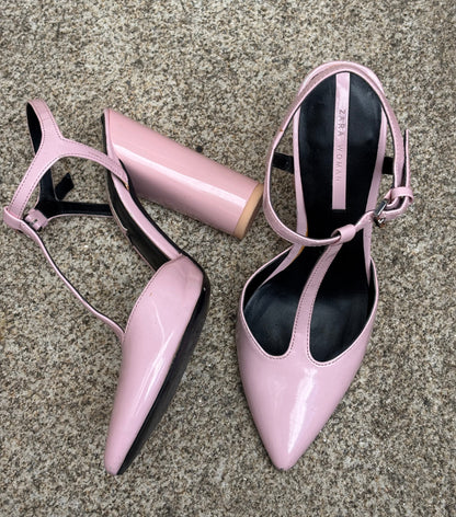 Scarpin Zara Rosa