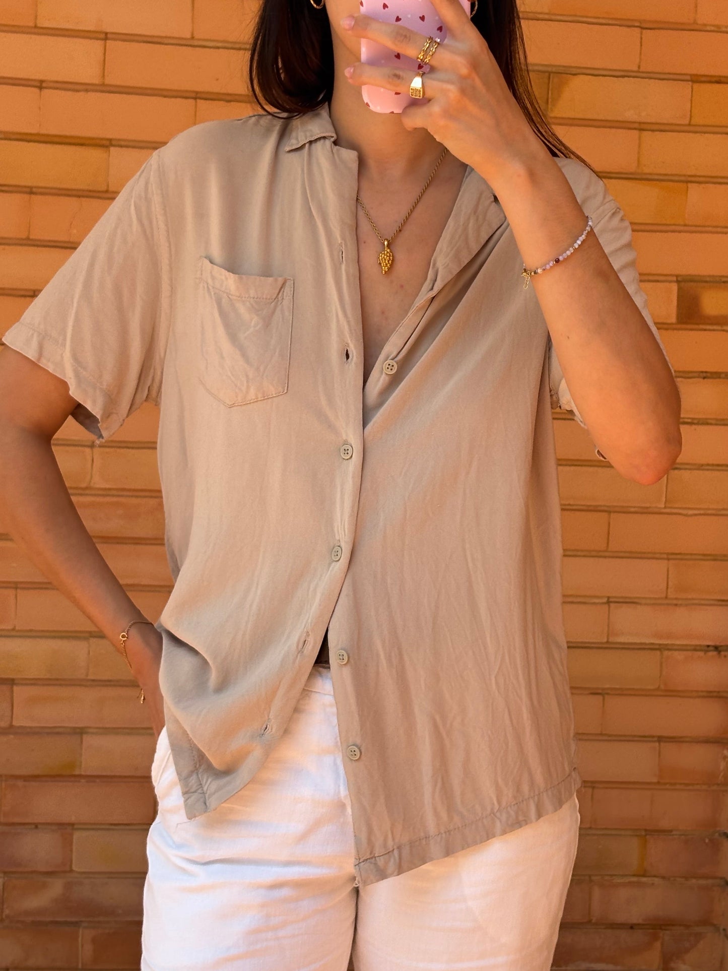 Camisa Bege