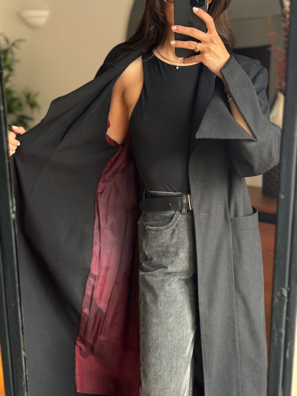 Casacão Preto Vintage