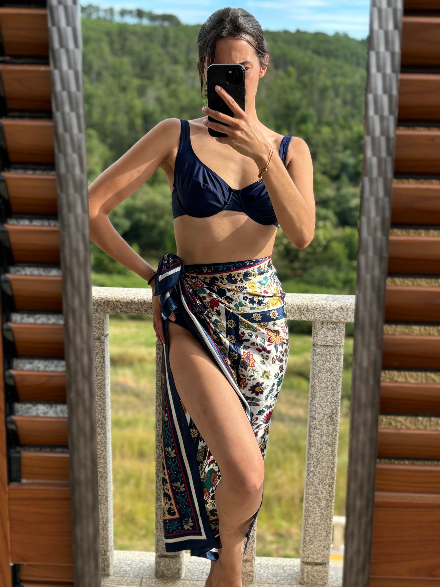 Bikini Vintage + Lenço
